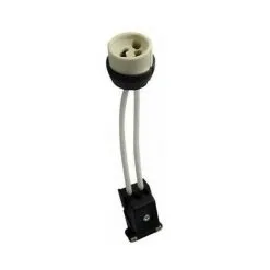 VISION-EL Lot De 25 Douilles Céramiques GU10 Avec Connecteur Protégé