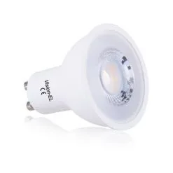 VISION-EL Spot Led 7W (60W) GU10 Dimmable Angle 38° Blanc Chaud 3000°K Ampoule Eclairage - Blanc