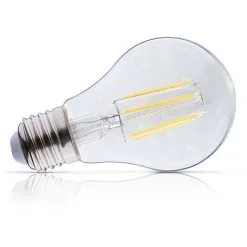 VISION-EL Ampoule Led COB FILAMENT 6W (55W) E27 Blanc Neutre 4000°K Bulb Claire