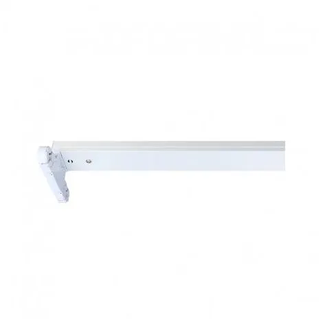 VISION-EL Support Double Tubes T8 1200 Mm Blanc 1 VISION-EL Support Double Tubes T8 1200 Mm Blanc