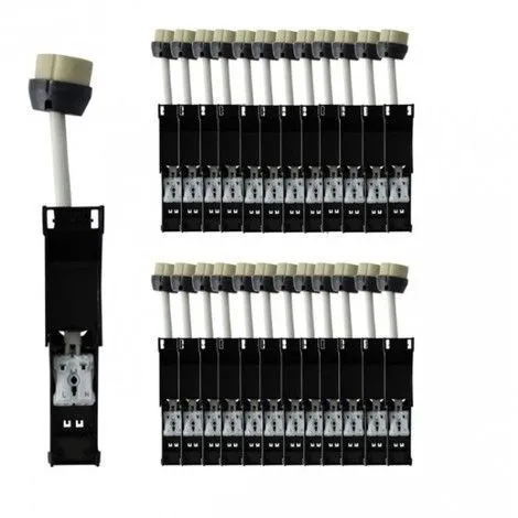 Lot De 25 Douilles Céramique GU10 CL2 Automatique Avec Câble - Vision-el 1 Lot De 25 Douilles Céramique GU10 CL2 Automatique Avec Câble - Vision-el