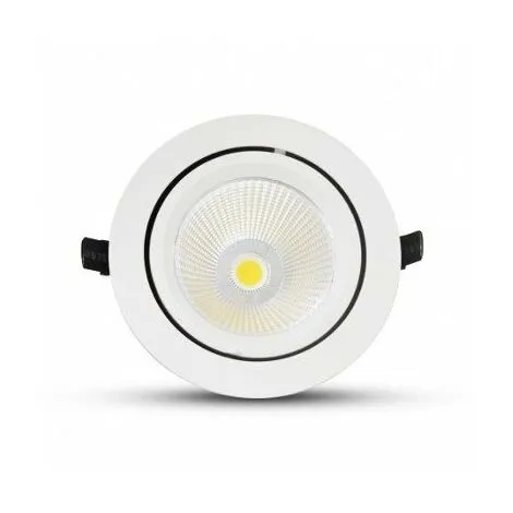 VISION-EL Lot De 3 Spots LED SMD Orientables - 3W - 4000°K - Rond - Blanc - Non Dimmable - Blanc 2 VISION-EL Lot De 3 Spots LED SMD Orientables - 3W - 4000°K - Rond - Blanc - Non Dimmable - Blanc – Image 2