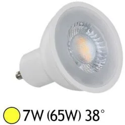 VISION-EL Spot LED 7W (60W) GU10 Angle 38° Blanc Chaud 3000°K