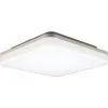 VISION-EL Plafonnier LED Design Carré 15W Blanc Neutre IP44