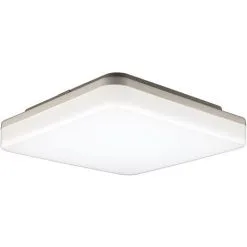 VISION-EL Plafonnier LED Design Carré 15W Blanc Neutre IP44