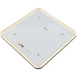 VISION-EL Plafonnier LED Design Carré 15W Blanc Neutre IP44 -VISION-EL Soldes 18983839 3