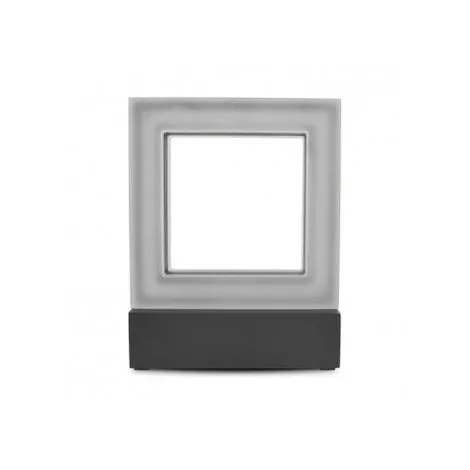 Applique Murale Led 12W Carre 4000K Gris Anthracite IP54 - Vision-el 4 Applique Murale Led 12W Carre 4000K Gris Anthracite IP54 - Vision-el – Image 4