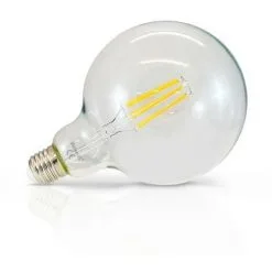 VISION-EL LED FIL COB GLOBE G125 E27 8 W 2300K CLAIRE BOITE