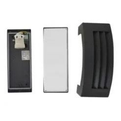 VISION-EL Applique Murale Horizontale LED Vision El - E27 - 1x12W - Sans Ampoule - IP44 - Anthracite - Anthracite -VISION-EL Soldes 31486733 3