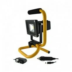 VISION-EL Projecteur Portatif 10W (95W) IP65 Led Blanc Froid 6000°K - Noir