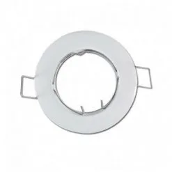 VISION-EL Support Plafond Rond Blanc Ø77 Mm