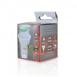 VISION-EL Ampoule LED GU10 Spot Blanc Jour 6W (55W) 4000°K Spot Eclairage - Blanc Jour -VISION-EL Soldes 4355053 3