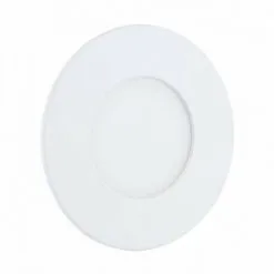 VISION-EL Spot Plafonnier LED Encastré Plat - 3W - 6000K - Rond - Blanc - Non Dimmable