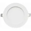 VISION-EL Spot Plafonnier LED Encastré Plat - 6W - 4000K - Rond - Blanc - Non Dimmable