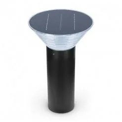 VISION-EL Potelet Solaire Conique LED 4W 3000K Noir 380mm - Noir