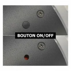 VISION-EL Potelet Solaire Conique LED 4W 3000K Noir 380mm - Noir -VISION-EL Soldes 54655483 4