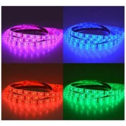 VISION-EL BANDEAU 5m LED 72W 12VDC IP67 (gaine Silicone) RGB