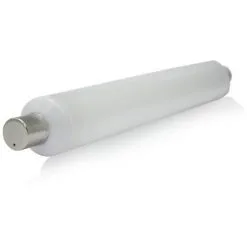 VISION-EL Tube LED Salle De Bain 6W (55W) Type S19 Blanc Chaud 3000°K Opale
