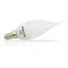 VISION-EL Ampoule LED 4W (35W) E14 Blanc Chaud 2700°K Coup De Vent Opale