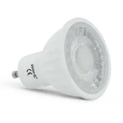 VISION-EL Spot Led SMD 6W (55W) GU10 Dimmable Blanc Chaud 3000°K Angle 75° 530 Lm