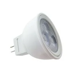 VISION-EL Ampoule LED 3W (30W) MR11 12 Volt DC Blanc Chaud 3000°K Forme Spot