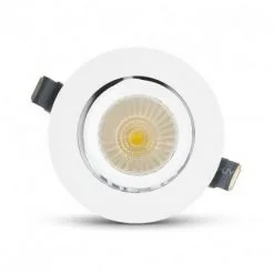 VISION-EL Spot LED Escargot Rond Inclinable Et Orientable Avec Alimentation Electronique 30W 3000K -VISION-EL Soldes 69659389 3