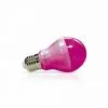 VISION-EL Ampoule Led Rose 9W E27 Bulb Coloré
