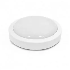 VISION-EL Plafonnier LED Blanc Ø190 12W 4000K + Détecteur RF