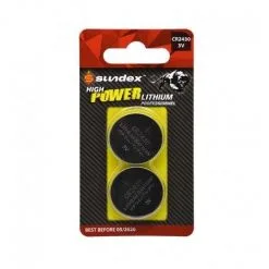 Piles Lithium Sundex CR 2430 3V Sundex X 2 40-240 - Vision-el