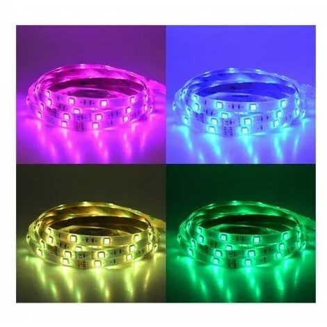 VISION-EL Ruban LED - 5m - 36W - 24V - RGB - IP67 - Dimmable 1 VISION-EL Ruban LED - 5m - 36W - 24V - RGB - IP67 - Dimmable