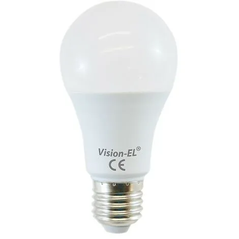 VISION-EL Ampoule Led 10W (90W) E27 Dimmable Blanc Chaud 2700°K Bulb Opale 2 VISION-EL Ampoule Led 10W (90W) E27 Dimmable Blanc Chaud 2700°K Bulb Opale – Image 2