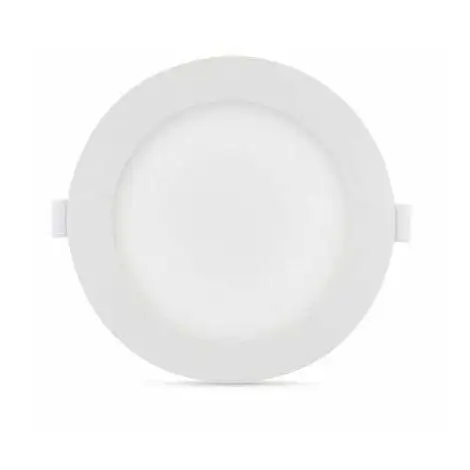 VISION-EL Spot Plat Blanc - Plafonnier LED 12W Ø 170mm - 3000K - 1000 Lm - Avec Alimentation - Blanc 1 VISION-EL Spot Plat Blanc - Plafonnier LED 12W Ø 170mm - 3000K - 1000 Lm - Avec Alimentation - Blanc